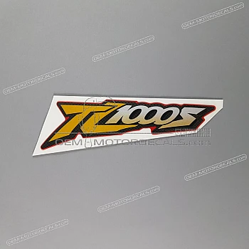 Side cowling decal