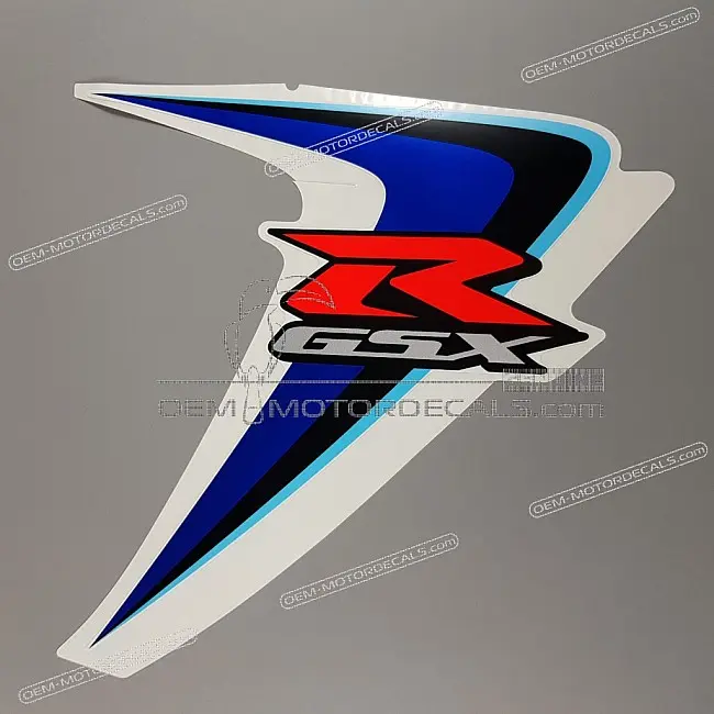 Suzuki GSX-R600 Adesivo Carenatura Destra GSX-R OEM 6868501H01DCK