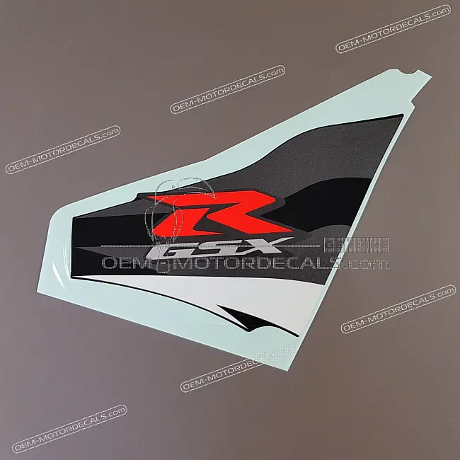 Suzuki GSXR600 Right Side Cowling GSX-R Tape Set Right Side OEM 68685-14J70-BE6