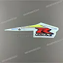 Naklejka GSX-R górnej bocznej owiewki, prawa