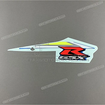 Upper side cowling GSX-R graphic, right side