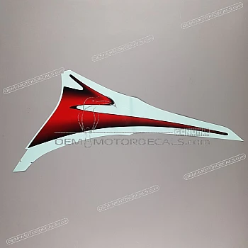 Side cowling decal, right side