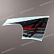 Suzuki GSX1300R Hayabusa Adesivo carenatura laterale destro OEM 6868515H30AAN