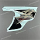 Grafica Adesivo Carena Laterale Suzuki GSX1300R Hayabusa Lato Destro OEM 6868515H40AJ7