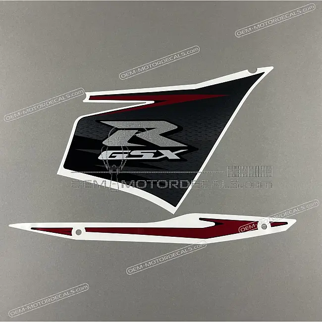 Grafica Carenatura Laterale Destra Suzuki GSX-R600 OEM 68685-15J00-JSG