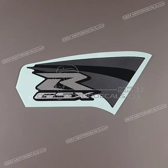 Suzuki GSXR750 Upper Side Cowling GSX-R Graphic Right Side OEM 6868515J10AG8 Genuine Factory Decal