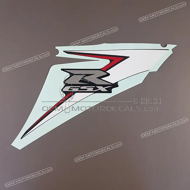 Pegatina de carenado lateral Suzuki GSXR750 Lado Derecho OEM 6868515J30ASD