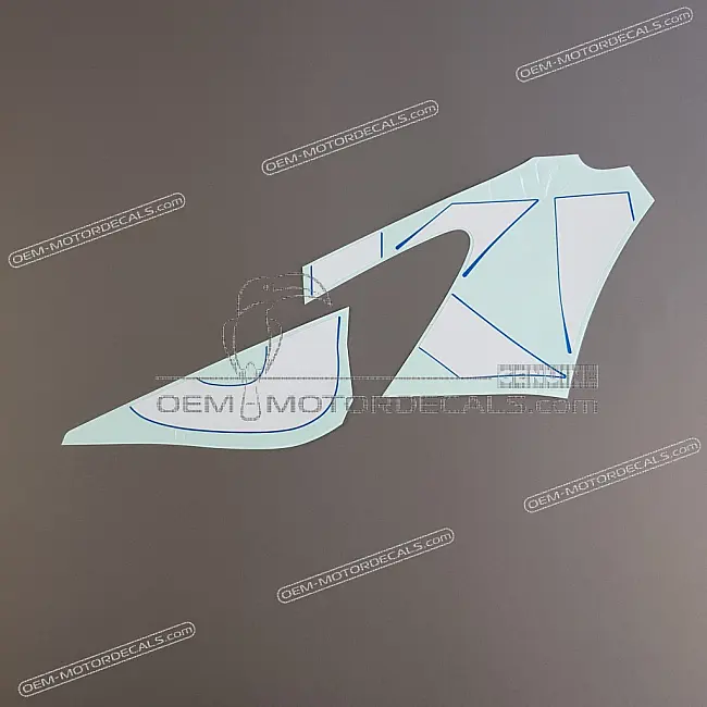 Suzuki GSXR1000 Carena laterale GSX-R adesivo destro OEM 6868517K10AGQ