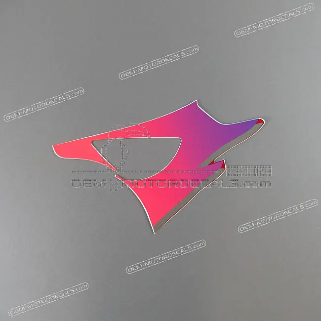 Suzuki GSX750F Pegatina Carenado Superior Lado Derecho OEM 6868520C50K45