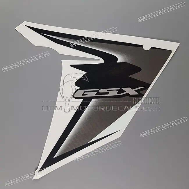 Suzuki GSX-R1000 Right-Hand Side Under Cowl Cover GSX-R Graphic Stripe OEM Part 68685-21H31-FJD