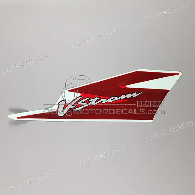 Suzuki DL650 V-Strom Kuipdeel Zijkant Sticker Rechterkant OEM 6868527G00CUB