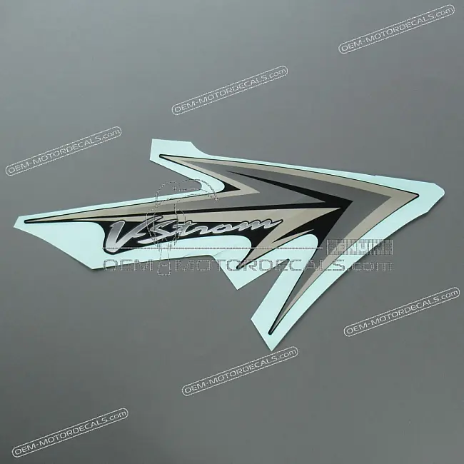 Suzuki DL650 VSTROM Side Cowl Graphic Right Side OEM 6868527G21HNA