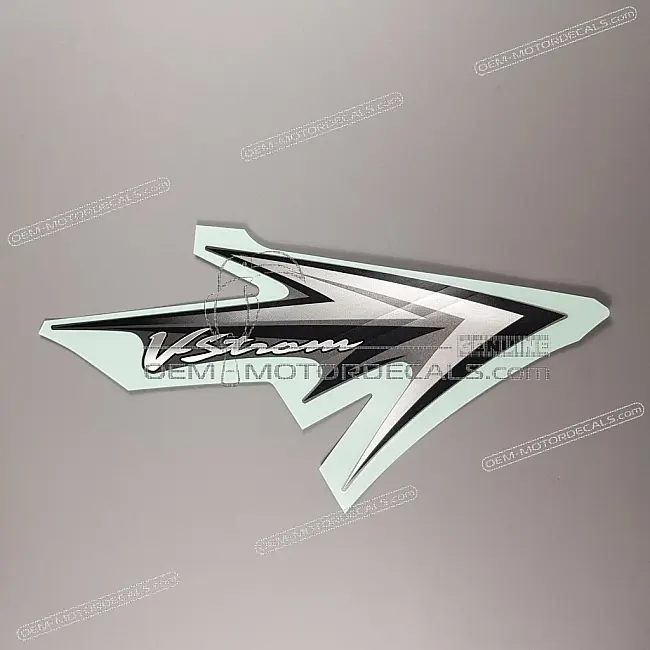 Pegatina lateral de carenado Suzuki DL650 V-Strom Lado Derecho OEM 6868527G21HNB Calcomanía de vinilo de fábrica para carenado