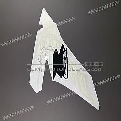 Side cowling decal, right side