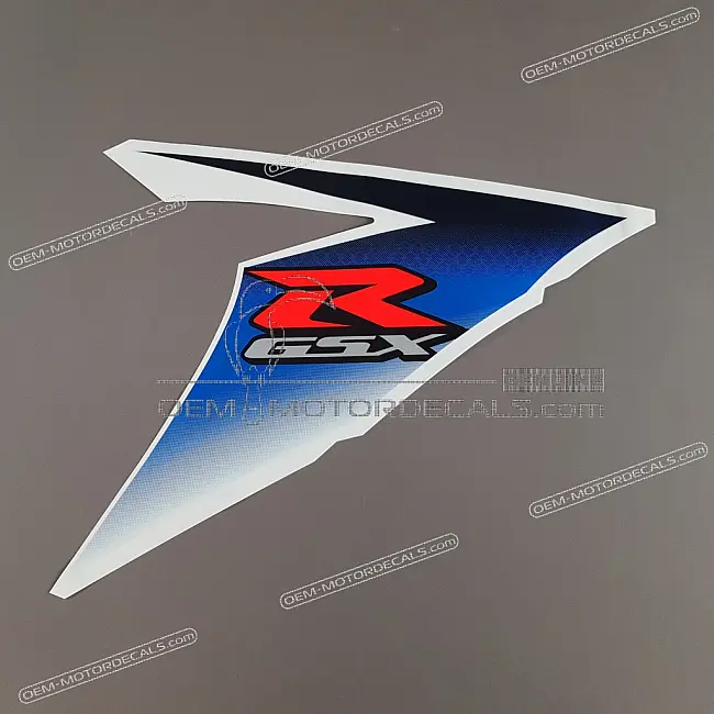 Genuine Suzuki GSXR750 Right Side Cowling GSX-R Graphic Right Side OEM Part 6868538H30HVP