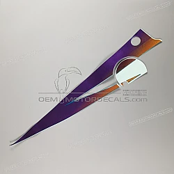 Side cowling decal, right side