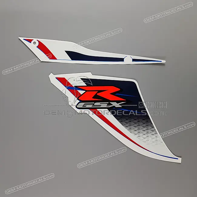 Suzuki GSX-R600 Set Grafiche Carena Laterale Sinistra OEM 6869014J00AHC
