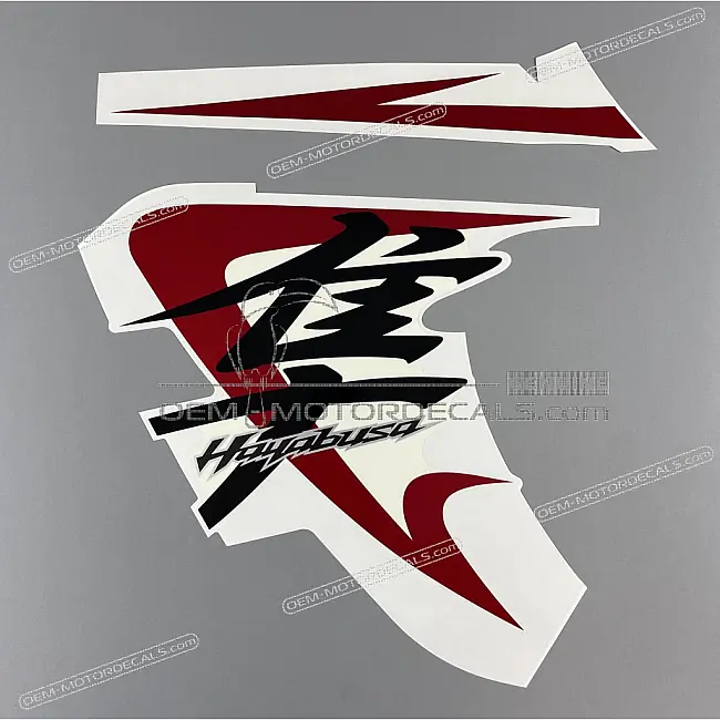 Suzuki GSX1300R Hayabusa Left Side Cowling Tape Set Left Side OEM 6869015H00EYM