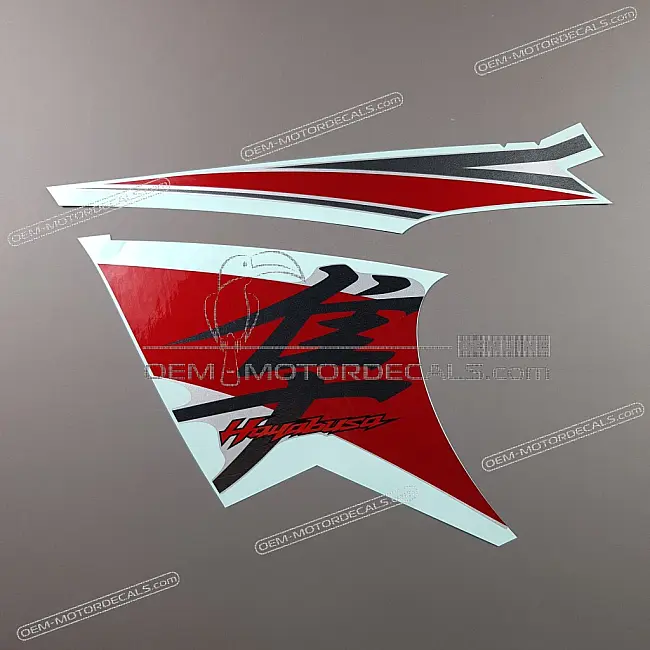 Suzuki GSX1300R Hayabusa Side Cowling Tape Set Left Side OEM 6869015H20BAC