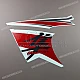 Suzuki GSX1300R Hayabusa Set Adesivi Carenatura Laterale Sinistra OEM 6869015H20BAC