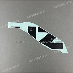 Side cowling decal, left side