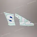 Kit autocollants carénage latéral GSX-R, côté gauche