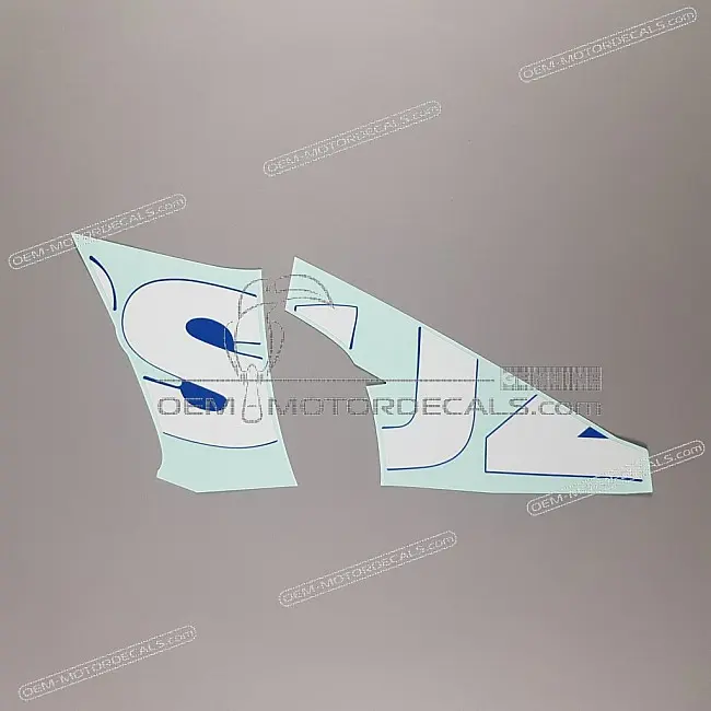 Suzuki GSX-R1000 Side Cowling GSX-R Tape Set Left Side OEM 6869017K30AGQ