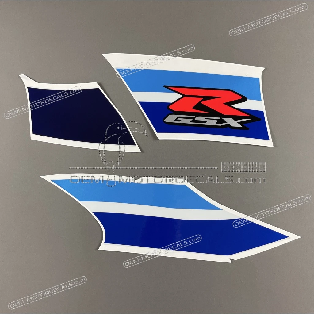 Suzuki GSXR1000 Side Cowling GSX-R Graphic Set Left Side OEM 6869047H10AKH
