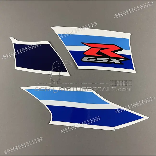 Suzuki GSXR1000 Side Cowling GSX-R Graphic Set Left Side OEM 6869047H10AKH