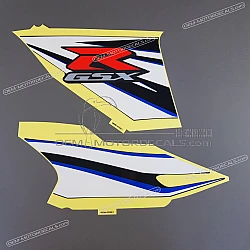 Side cowling decals set, left side