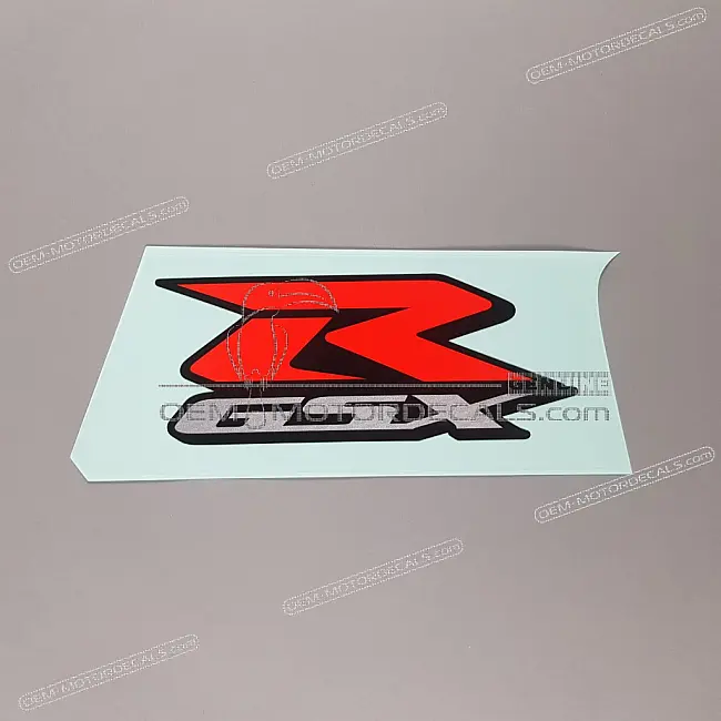 Suzuki GSXR1000 Carénage côté gauche Écusson GSX-R côté gauche OEM 6869147H30AG9