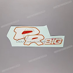 Side cowling decal, left side