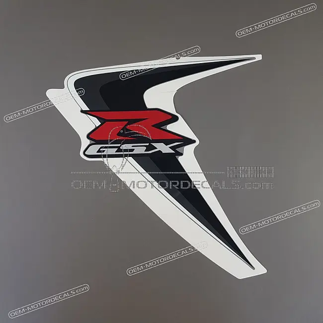 Suzuki GSX-R600 Seitenverkleidung GSX-R Grafik links OEM 68695-01H01-DCJ