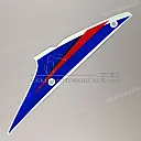 Decalcomania logo GSX-R carenatura laterale superiore, sinistra