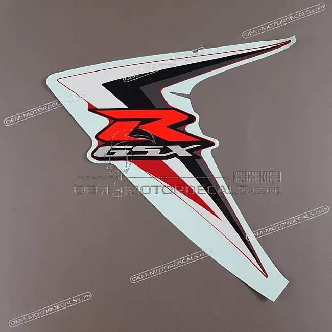 Suzuki GSX-R600 Left Side Fairing GSX-R Graphic Left Side OEM 68695-01H31-DCH