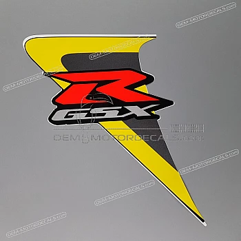 Side cowling decal, left side