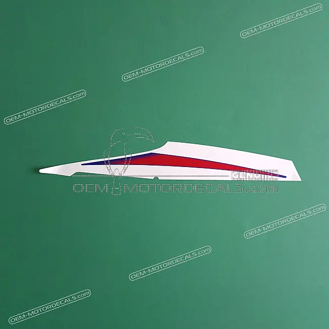 Suzuki GSXR750 Upper Cowl Graphic Left Side OEM 6869502H10DZK