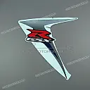 Side cowling GSX-R graphic, left side