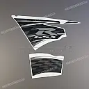 GSX-R Aufkleber Verkleidung links
