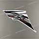Suzuki GSXR600 GSX-R Sticker Linker Zijkuip OEM 6869514J20AHF