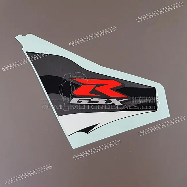 Suzuki GSXR600 Left Side Cowling GSX-R Decal Left Side OEM 6869514J70BE6