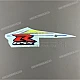Suzuki GSXR600 Adesivo GSX-R Carena Laterale Superiore Sinistra OEM 68695-14J80-BDJ