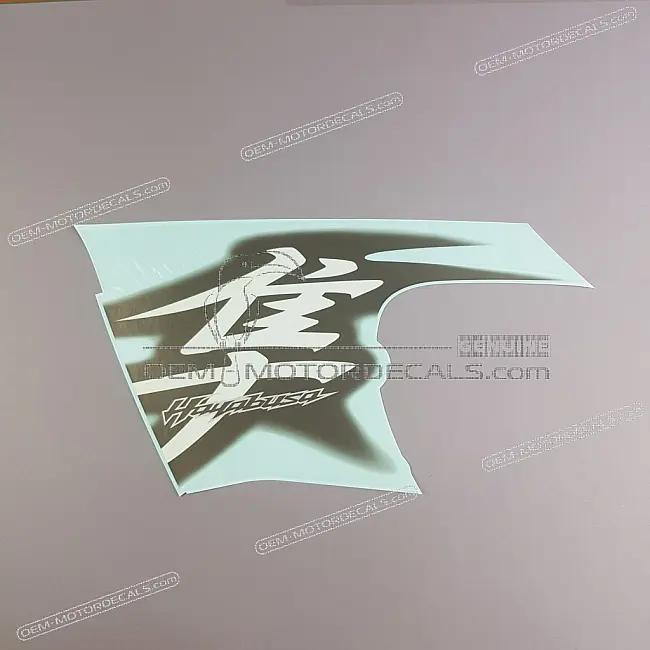 Suzuki GSX1300R Hayabusa side cowling graphic left side OEM 6869515H00HWZ authentic factory vinyl decal