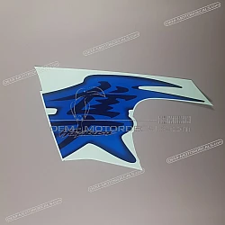 Side cowling decal, left side