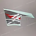 Hayabusa Left Side Cowling Graphic