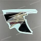 Adesivo Kanji fiancata Suzuki GSX1300R Hayabusa Lato Sinistro OEM 6869515H40AJ7 Grafica Originale di Fabbrica