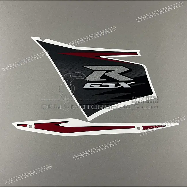 Carenatura laterale sinistra Suzuki GSX-R600 Grafica GSX-R Sinistra OEM 68695-15J00-JSG