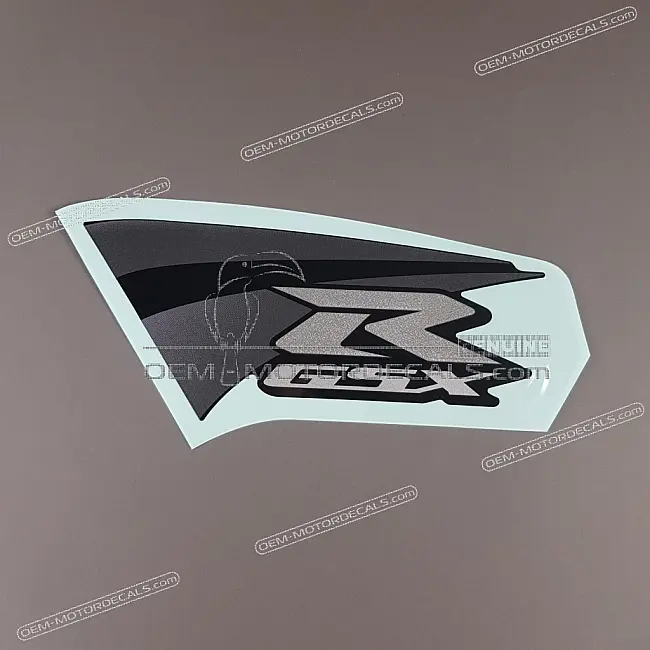 Suzuki GSXR750 Upper Side Cowling GSX-R Graphic Left Side OEM 6869515J10AG8