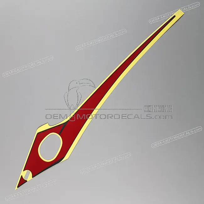 Suzuki GSX-R Autocollant flanc GSX-R côté gauche OEM 6869517K01AX2