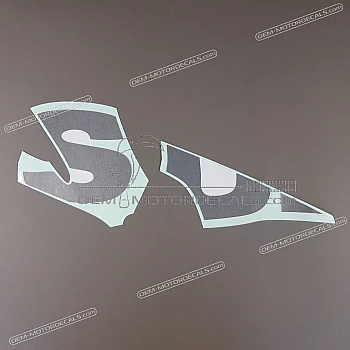 Side cowling decals set, left side